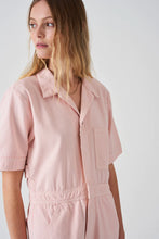Seventy + Mochi - Short Sleeve Indie Jumpsuit - Barely Pink