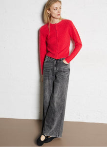 SUNCOO - Genibi Cardigan - Geranium Red