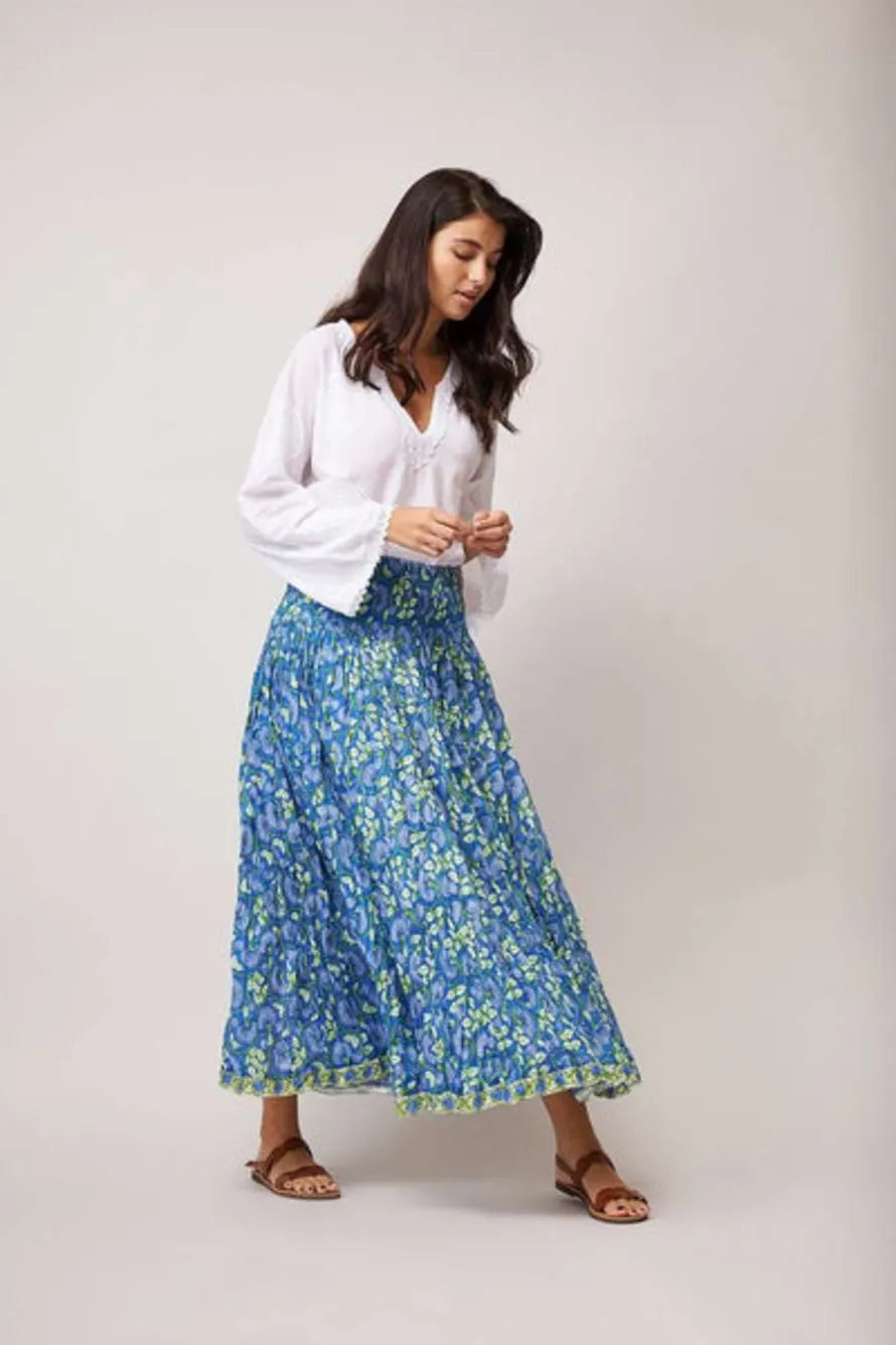 Dreams - Arista Skirt - Blue Petunia