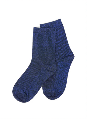 Nooki - Glitterati Socks - Blue