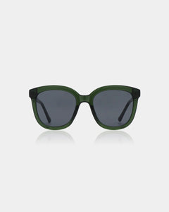 A.KJÆRBEDE  Billy Sunglasses - Dark Green Transparent