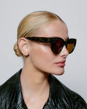 A.Kjaerbede - Lilly Sunglassses - Green Marble Transparent