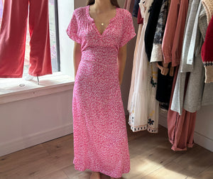 Primrose Park - Fiona Dress - Leopard Pink