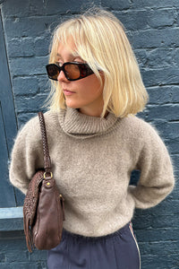 American Dreams - Piro Rollneck Jumper - Light Taupe