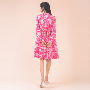 Dreams - Lobster Dress - Pink Flower