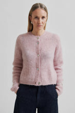 Second Female - Andrea Knit Rib Cardigan - Rose