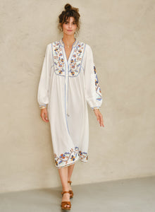 M.A.B.E Arielle Emb Tunic - Multi