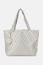 Ilse Jacobson - Braided Tote Bag - Milk Creme Silver