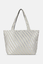 Ilse Jacobson - Braided Tote Bag - Milk Creme Silver