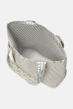 Ilse Jacobson - Braided Tote Bag - Milk Creme Silver