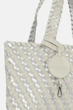 Ilse Jacobson - Braided Tote Bag - Milk Creme Silver