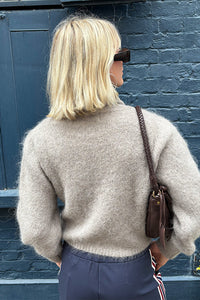 American Dreams - Piro Rollneck Jumper - Light Taupe