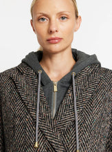 Berenice - Vahiana Brown Hooded Jacket
