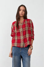 Orfeo - Simone Top - Red Check