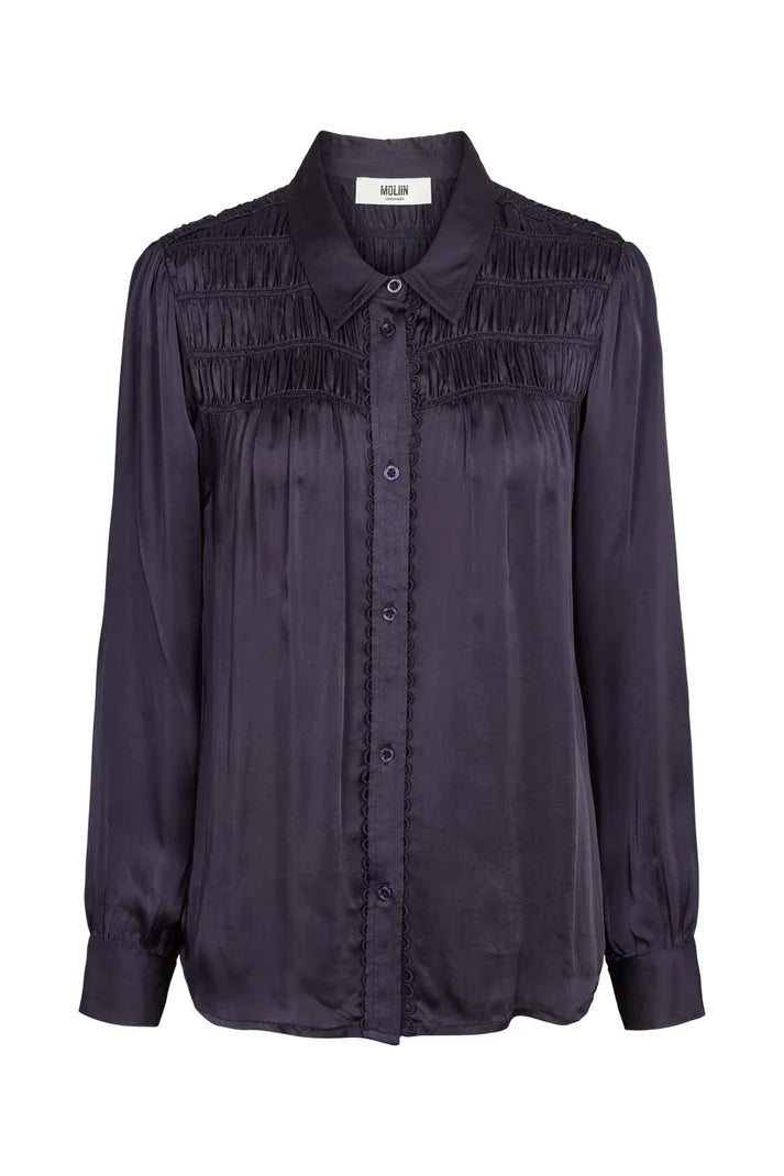 Moliin - Camelia Blouse - Evening Blue