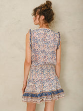 M.A.B.E Cass Print Dress - Navy