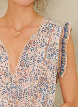 M.A.B.E Cass Print Dress - Navy