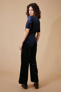 Traffic People- Corrie Bratter Clan Jumpsuit in Navy