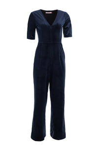 Traffic People- Corrie Bratter Clan Jumpsuit in Navy