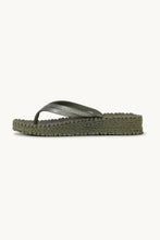 Ilse Jacobsen - Platfrom Flip Flops - Army
