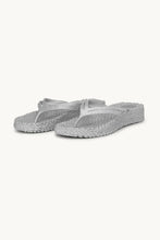 Ilse Jacobsen - Platform Flip Flops - Silver