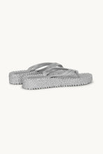 Ilse Jacobsen - Platform Flip Flops - Silver