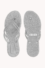 Ilse Jacobsen - Platform Flip Flops - Silver
