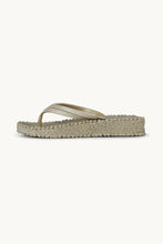 Ilse Jacobsen - Platform Flip Flops - Platin