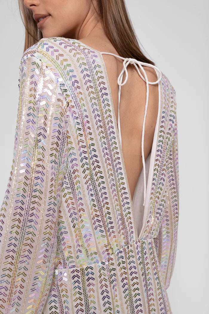 Sundress Chicago - Bora White BOHO BEACH FEST Sundress Chicago - Bora White BOHO BEACH FEST