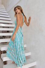 Sophia Alexia Silk  Ibiza Maxi -Aqua Pebbles