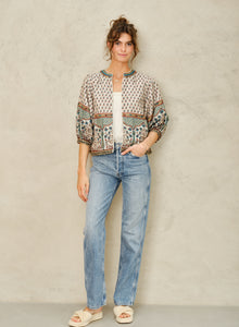 M.A.B.E Devi Print Jacket - Multi