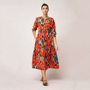 Dreams - Tuscany Dress - Bramha Ikat