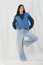 TWNS - Castlerock Sleeveless Cardigan - Steel