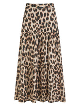 Nooki Dominica Tiered Skirt - Leopard
