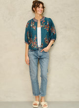M.A.B.E Emi Emb Jacket - Blue