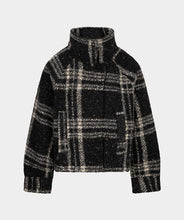 EsQualo - Checked Jacket - Black
