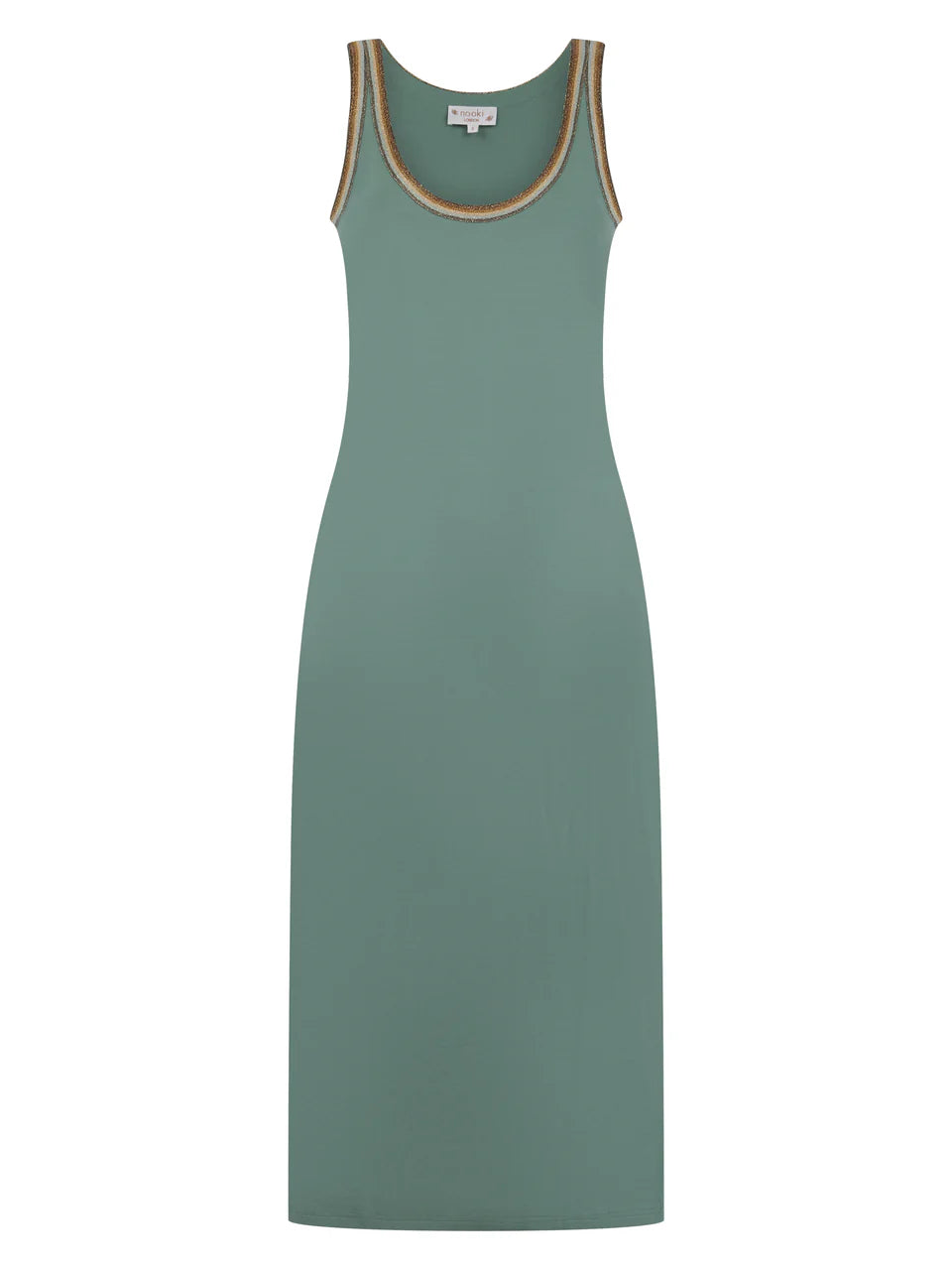 Nooki Finch Jersey Dress - Seafoam