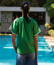 Rose & Rose - Short Sleeve Top - Fox Green