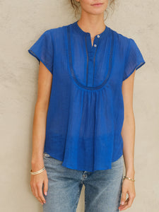M.A.B.E Freya Top - Blue