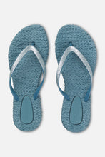 Ilse Jacobsen Lichen Blue Glitter Flip Flop