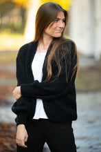 Noella - Fora Knit Cardigan - Black