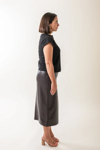SUNCOO - Frida Skirt - Prune