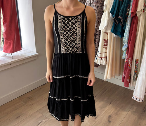 Dreams - Strap Dress - Black