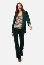 Traffic People Corrie Bratter Green Boyfriend Jacket