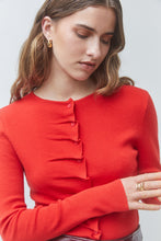 Sunco - Gamira Knit Top - Rouge
