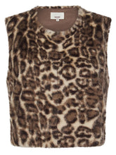 Nooki - Edelweiss Gilet - Cream Leopard