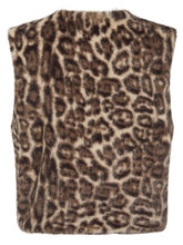 Nooki - Edelweiss Gilet - Cream Leopard