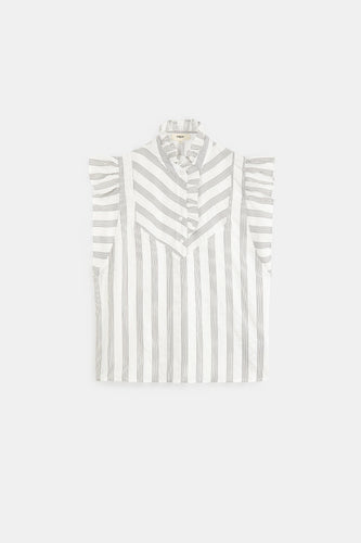 SUNCOO Leane Blouse - White