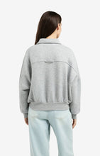 YAYA - Zipped Sweat Jacket - Grey