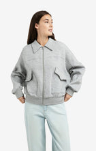 YAYA - Zipped Sweat Jacket - Grey